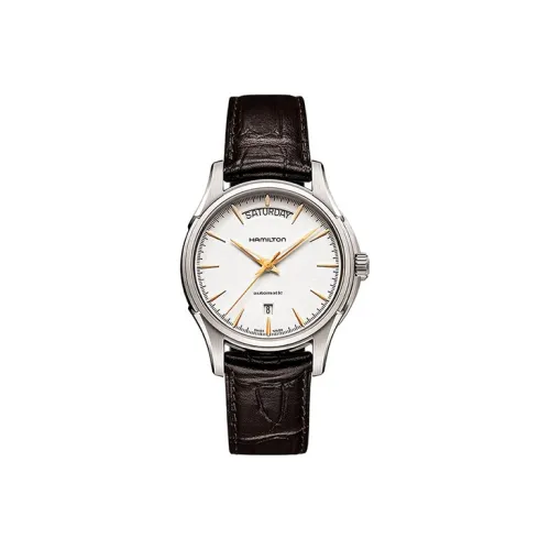Hamilton Автоматический Механический Movement Мужские Часы Jazz Series 40 мм Белые
