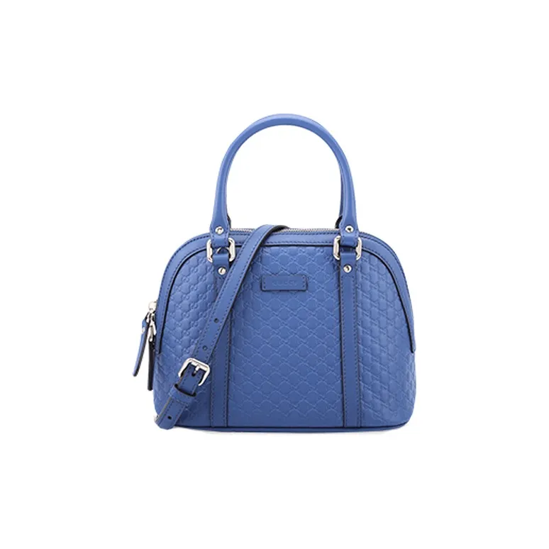 GUCCI MicroGUCCIssima Leather Mini Dome Satchel Bag