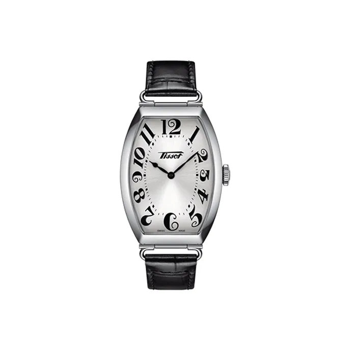 Tissot Tengshu Porto Collection Кварцевый механизм Женские часы Часы 42,45*31,1 мм Серебристый циферблат