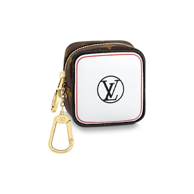 LOUIS VUITTON Cube Coin Purse Monogram Game On