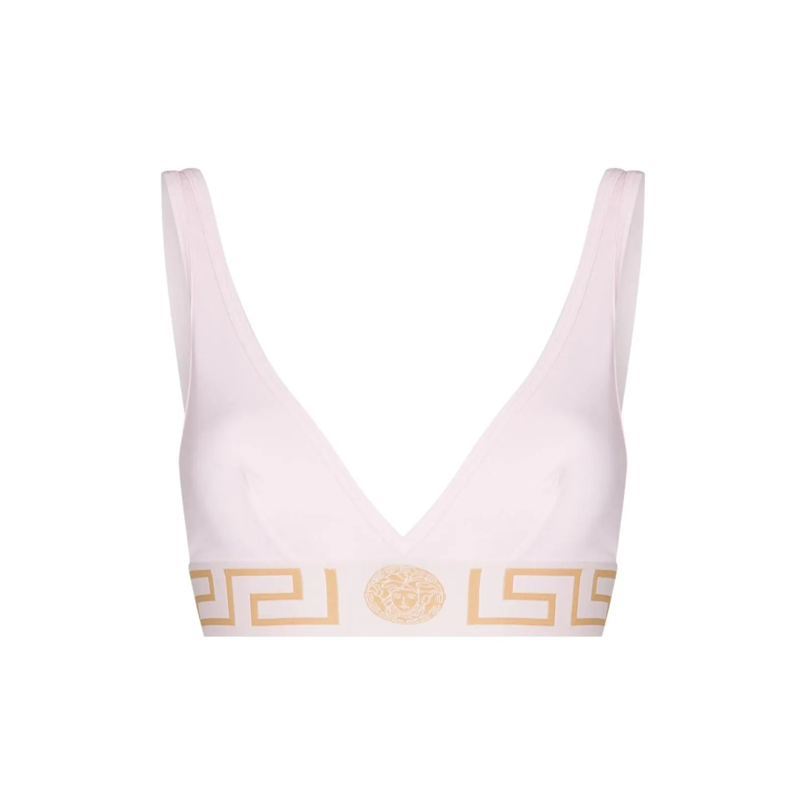 VERSACE Medusa Band V Neck Bra