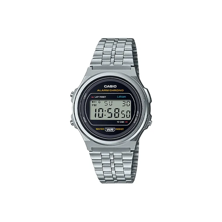 Коллекция CASIO YOUTH Collection Циферблат с цифровым дисплеем Кварцевый механизм Часы Унисекс Черный циферблат Модель A171WE 1AEF