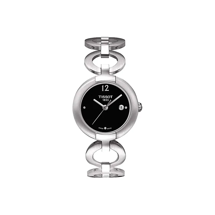 Tissot Quartz Movement Женские T Lady Collection Часы 27,95mm*6,49mm Черные