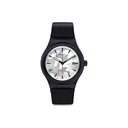 SWATCH Автоматический Механический Movement Унисекс Часы 42 мм Белые