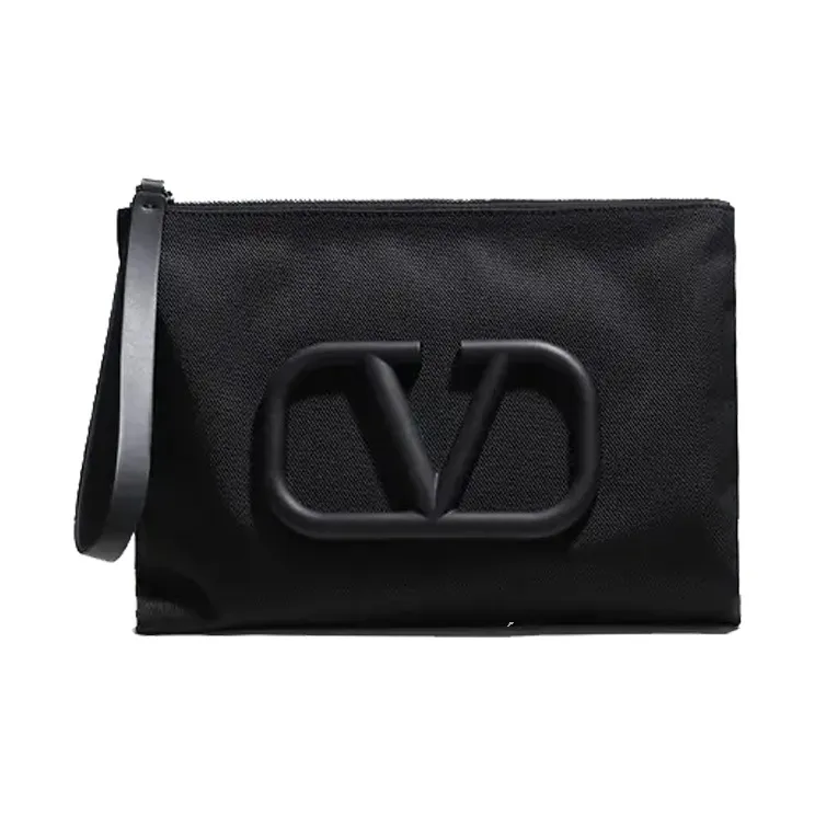 Valentino Nylon Clutch Men's Black