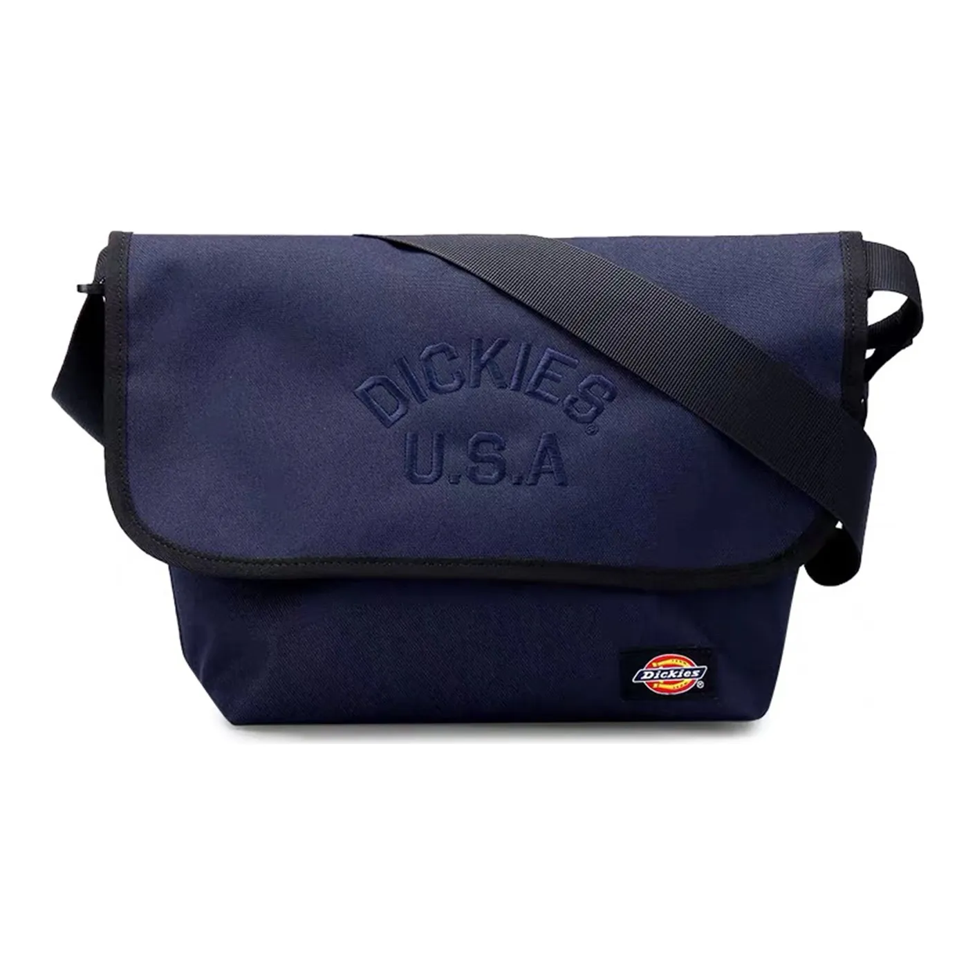 Dickies Polyester Messenger Bag, Crossbody Bag Regular Unisex Midnight Blue