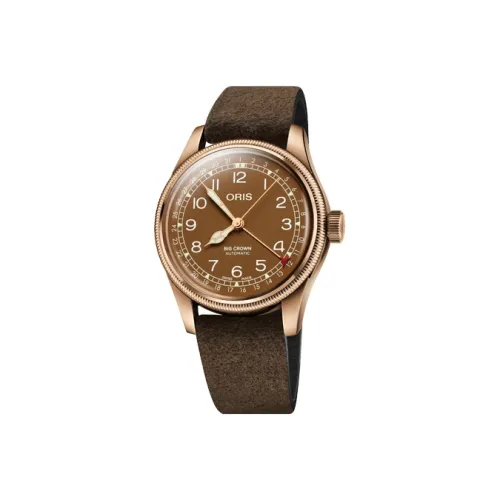 Oris Автоматический Механический Movement Унисекс Aviation Collection Часы 40mm*11,8mm Желтые