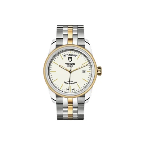 TUDOR Автоматический Механический Movement Мужские Часы Jun Jue Series 39 мм Белый
