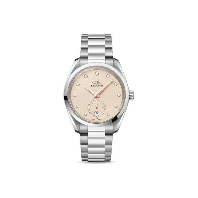 OMEGA AQUA TERRA 150 Meters Automatic Mechanical Movement Women's Watch 38mm White Dial
