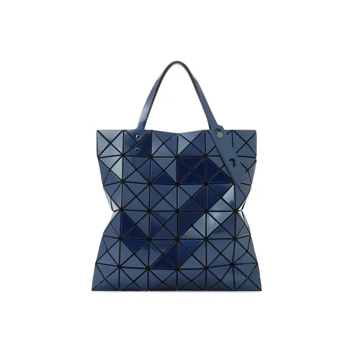 ISSEY MIYAKE Поливинилхлоридная смола Тоут Сумка Сумка для покупок Сумка на плечо Сумка Обычный Женские Синий Светло-синий