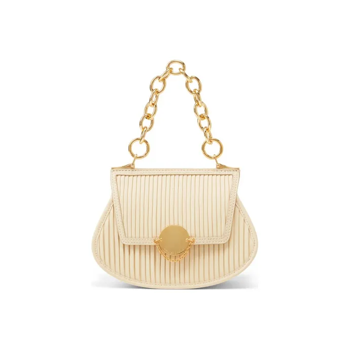 CHARLES KEITH ПУ (полиуретан) Charles Keith Сумка через плечо Сумка Маленькая Женская Мел Белый Желтый Черный Светло-Синий