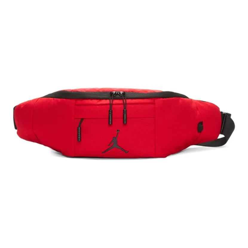 Джордан Полиэстер Сумка через плечо Бананка Обычный Унисекс Красный