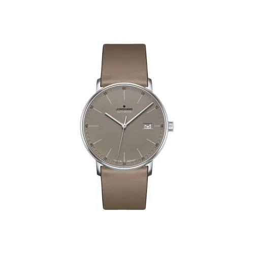 JUNGHANS Автоматический Механический Movement Унисекс FORM Series Часы 39,3 мм Серые