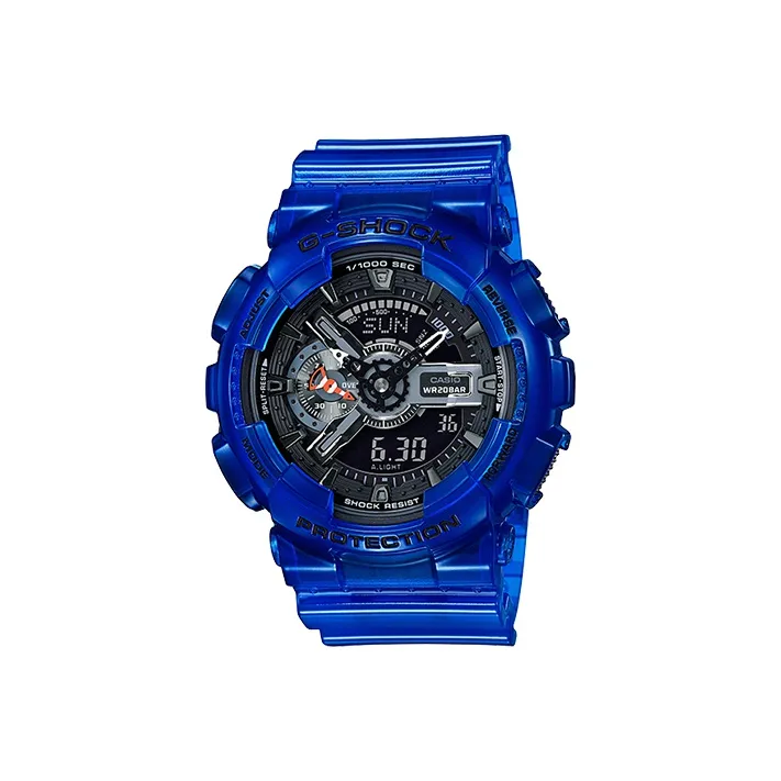 CASIO Кварцевый механизм Смольный ремешок Часы для мужчин Черный циферблат