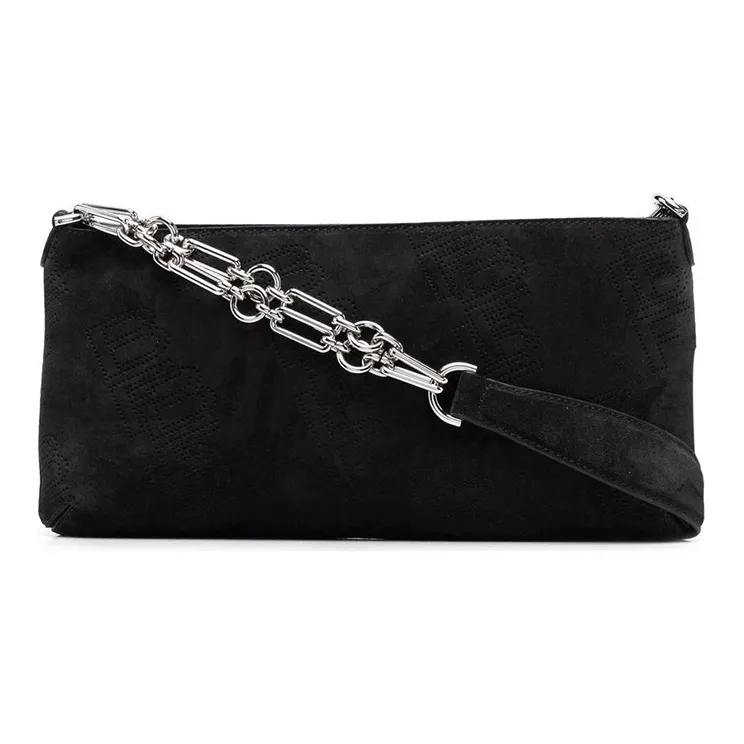 By Far Телячья кожа Сумка через плечо Женская Черная