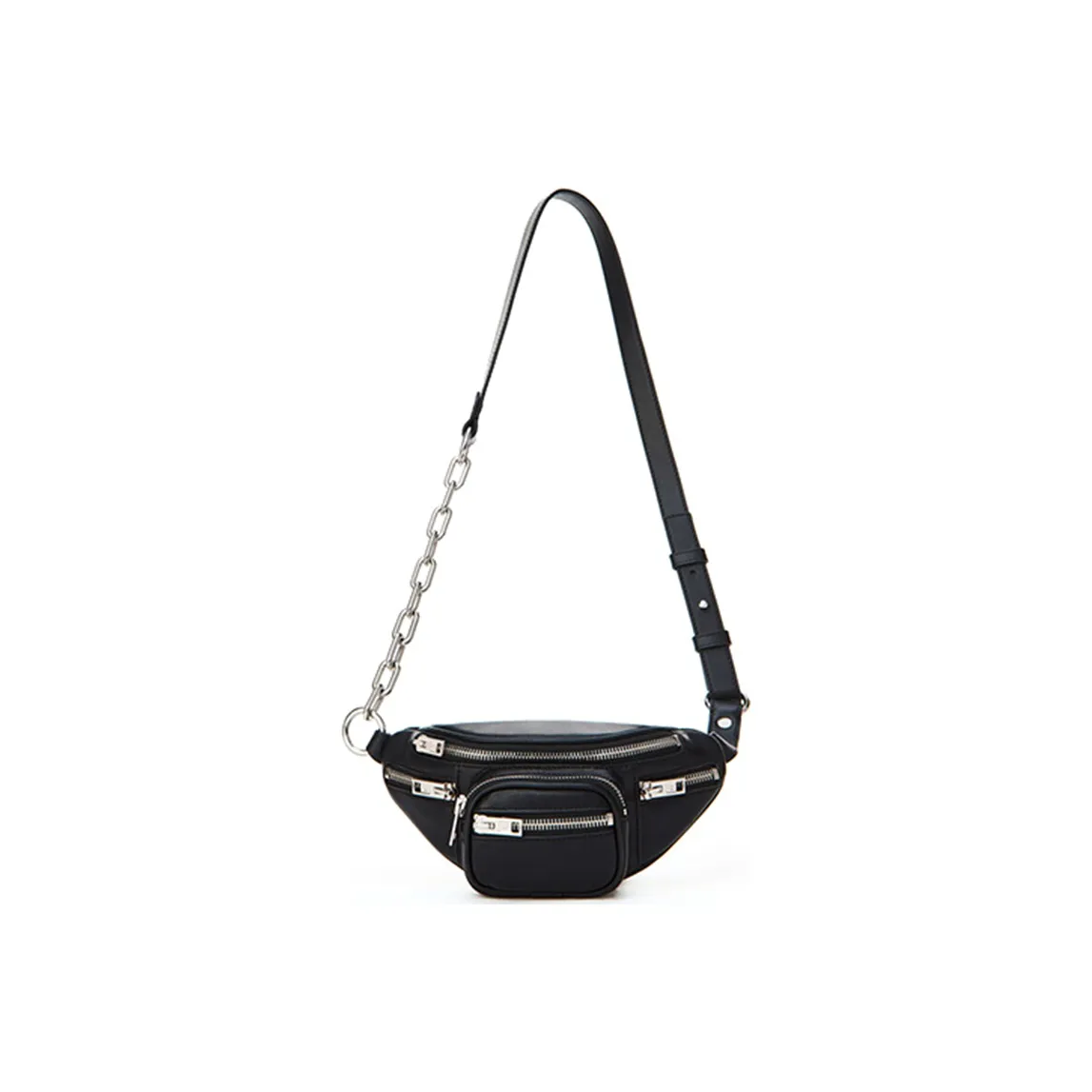 Alexander Wang Attica Lambskin Shoulder Bag Crossbody Bag Sling Bag Fanny Pack Mini Women's Black