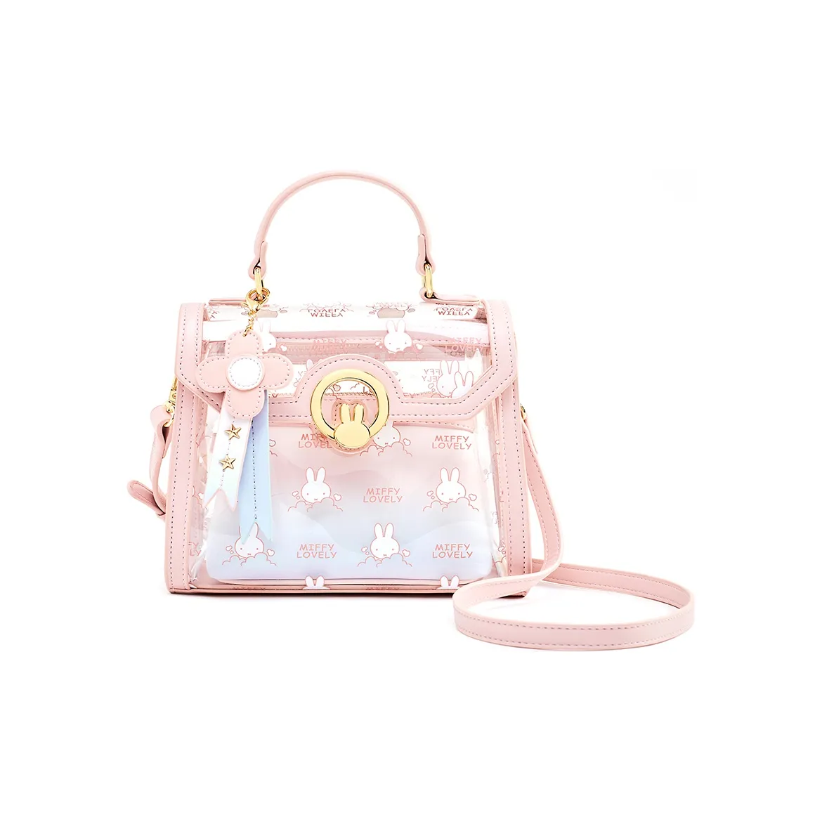 MIFFY PVC PU (полиуретан) Желейная сумка Сумка Сумка через плечо Сумка через плечо Женская Многоцветная