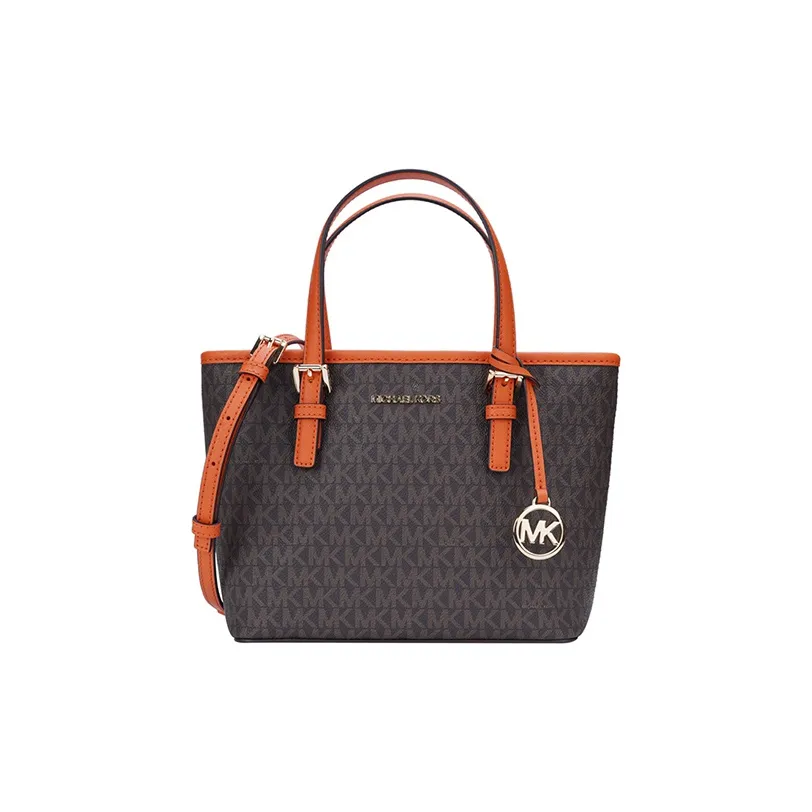 MICHAEL KORS Jet Set Leather Tote Bag, Shopping Bag, Shoulder Bag, Crossbody Bag, Handbag Mini Women's