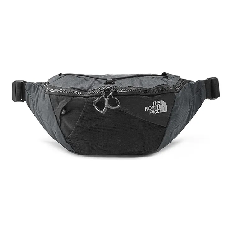 THE NORTH FACE Nylon Crossbody Fanny Pack Small Size Unisex Pure Black