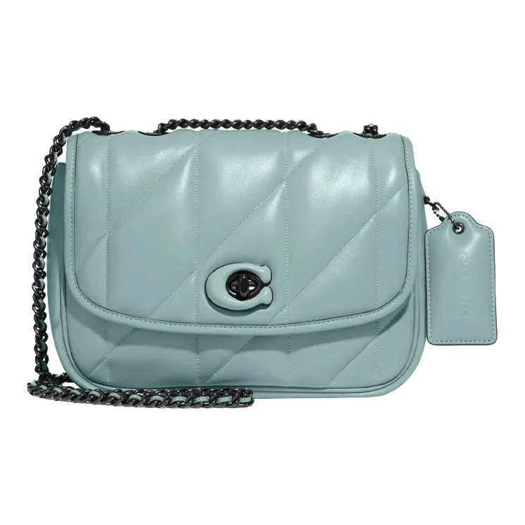 COACH Pillow Madison Nappa Soft Leather Shoulder Bag, Crossbody Bag Medium Size Women's
