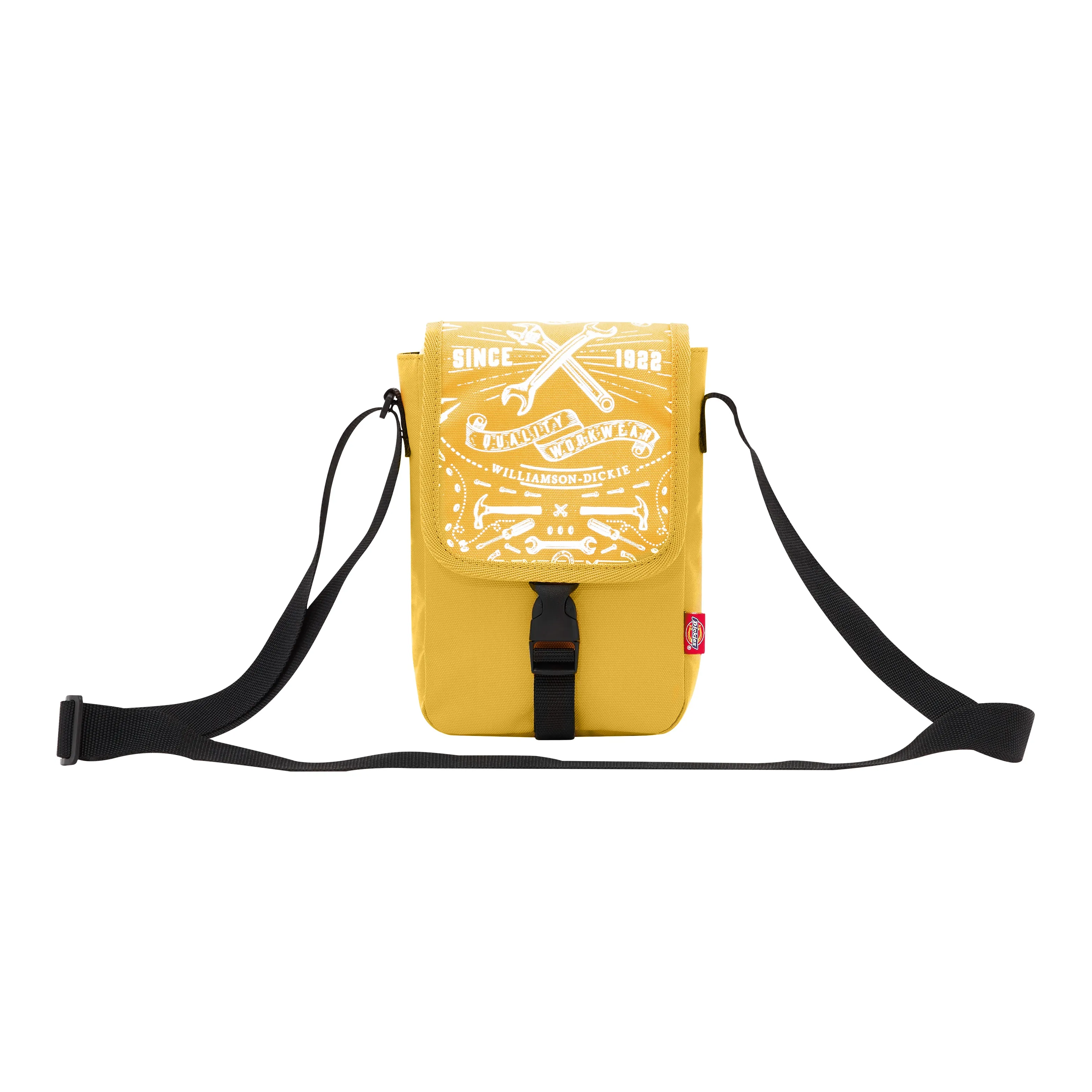 Dickies Полиэстер Подкладка Сумка через плечо Стандартная Унисекс Желтая