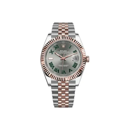ROLEX Автоматический Механический Movement Мужские Часы Log Series 41 мм Серые