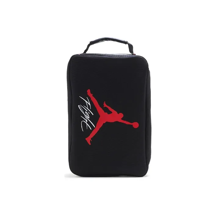 Jordan Polyurethane Shoe Box Bag Handbags Regular Unisex Black