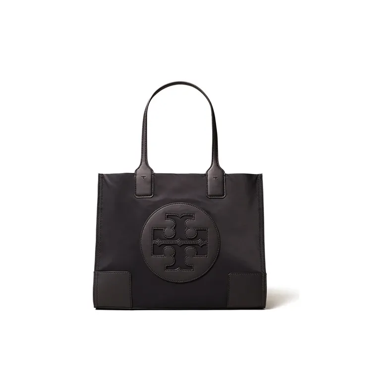 TORY BURCH Ella Нейлоновая Сумка-тоут Сумка для покупок Сумка через плечо Маленькая Женская Черная