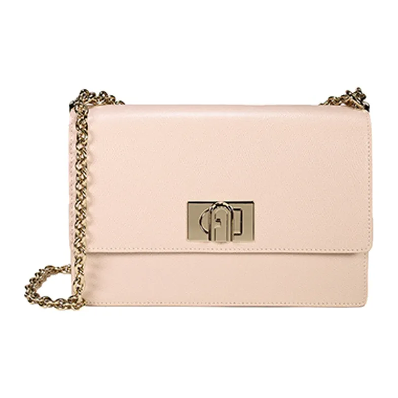 Furla 1927 Collection Сумка через плечо из коровьей кожи Женская Розовая