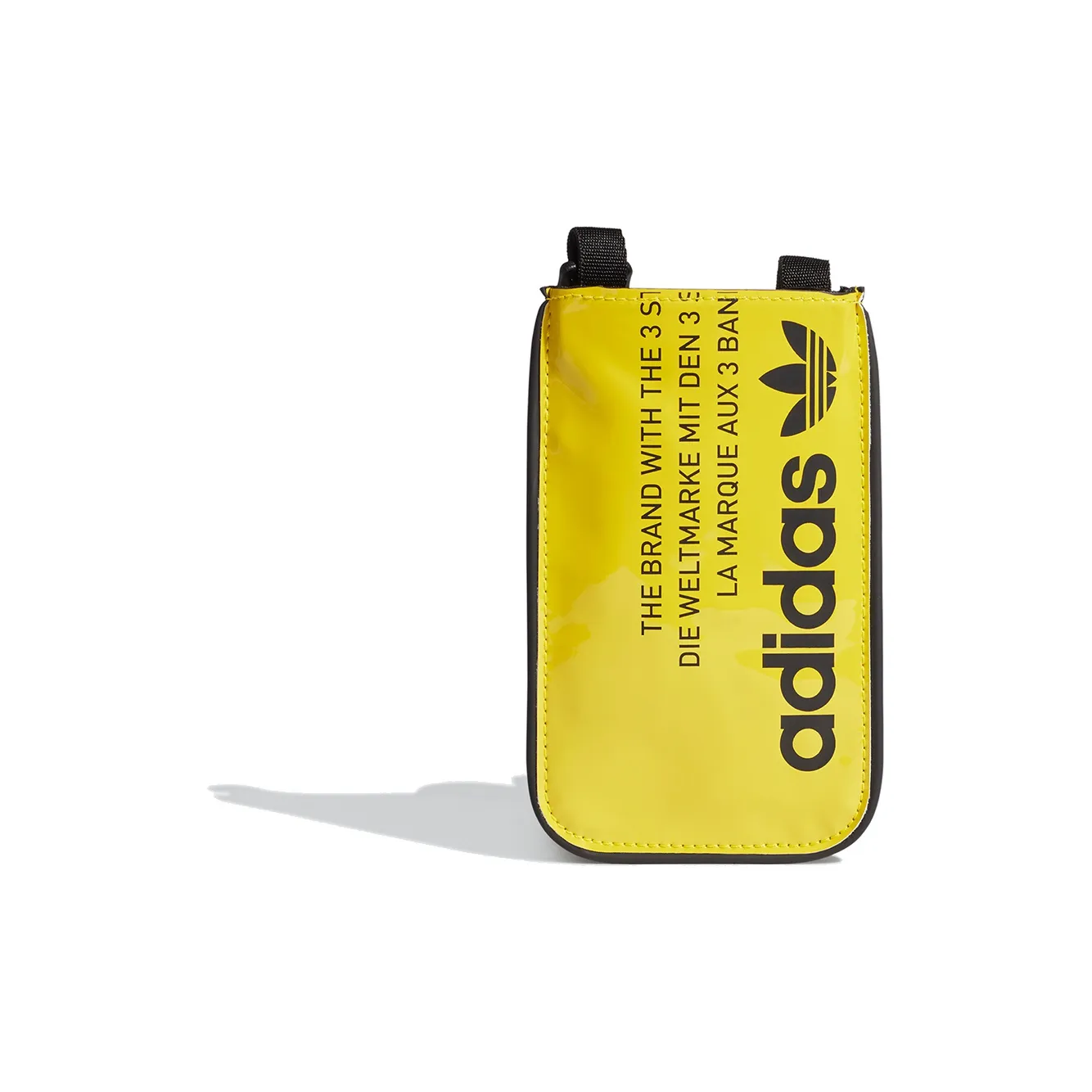 Adidas Originals Artificial Leather Shoulder Bag Standard Unisex Yellow Adidas Originals Искусственная кожа Сумка через плечо Стандартная Унисекс Желтая