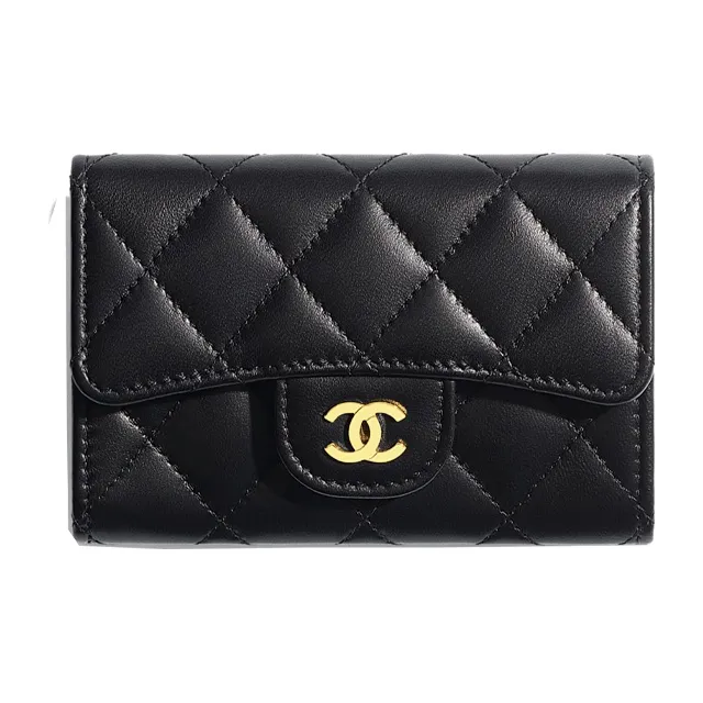 CHANEL Classic Card Holder Black AP0214
