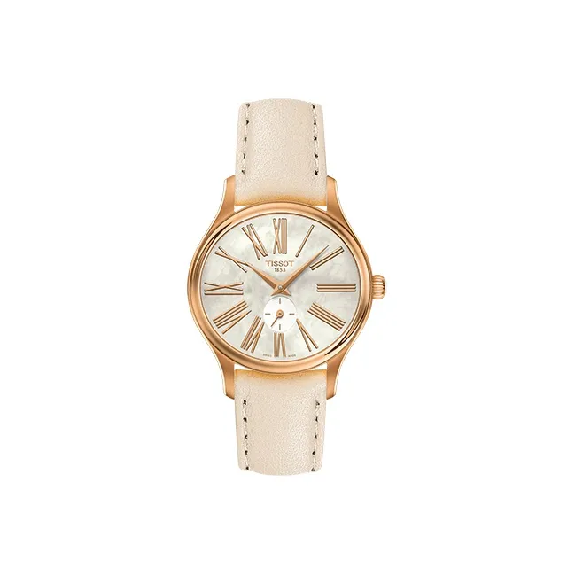 Tissot Precise Time Series Кварцевый механизм Женские часы 31,4*28*6,58 мм Белый циферблат