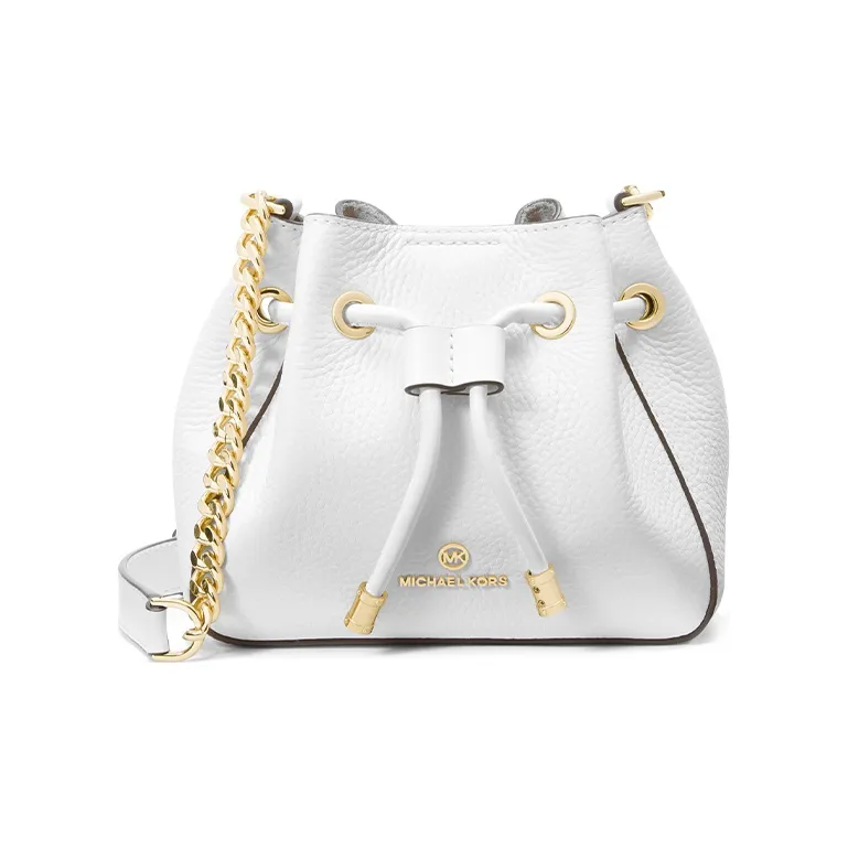 MICHAEL KORS Phoebe Кожа Сумка через плечо Мини Женская Чисто Белая