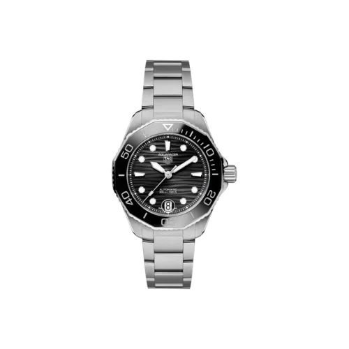 TAG HEUER Автоматический Механический Movement Унисекс Коллекция Aquaracer Часы 36 мм Черные