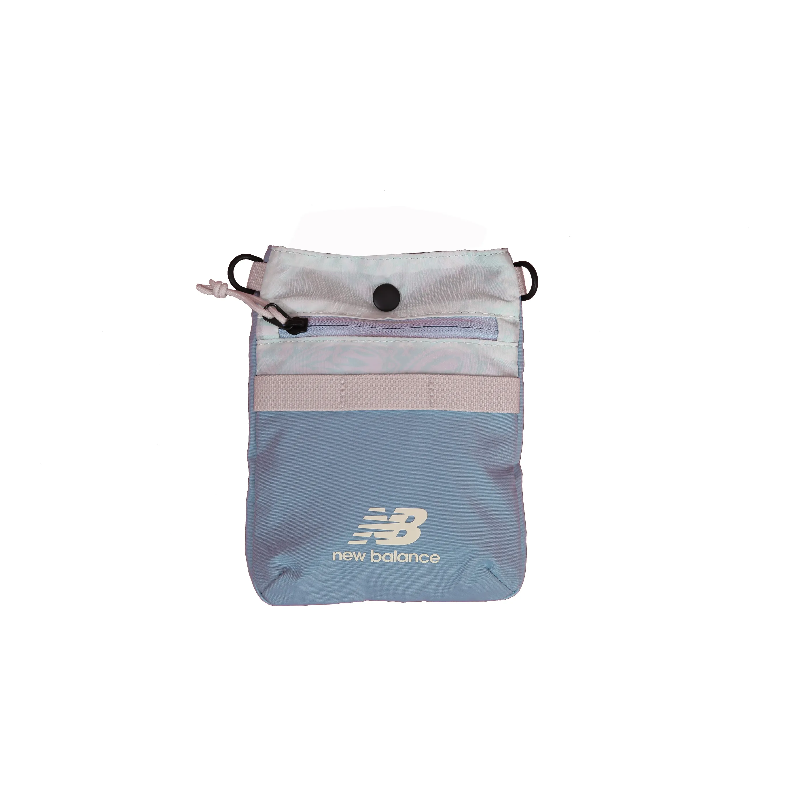 New Balance совместная брендированная тканевая сумка через плечо стандартная унисекс синяя