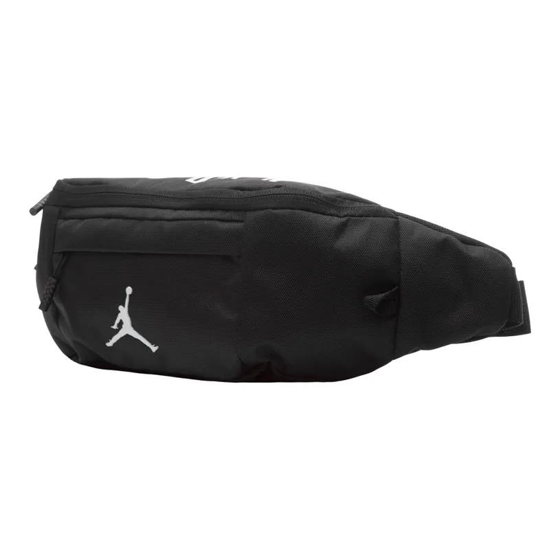 Jordan Polyester Crossbody Bag, Fanny Pack Regular Unisex Black
