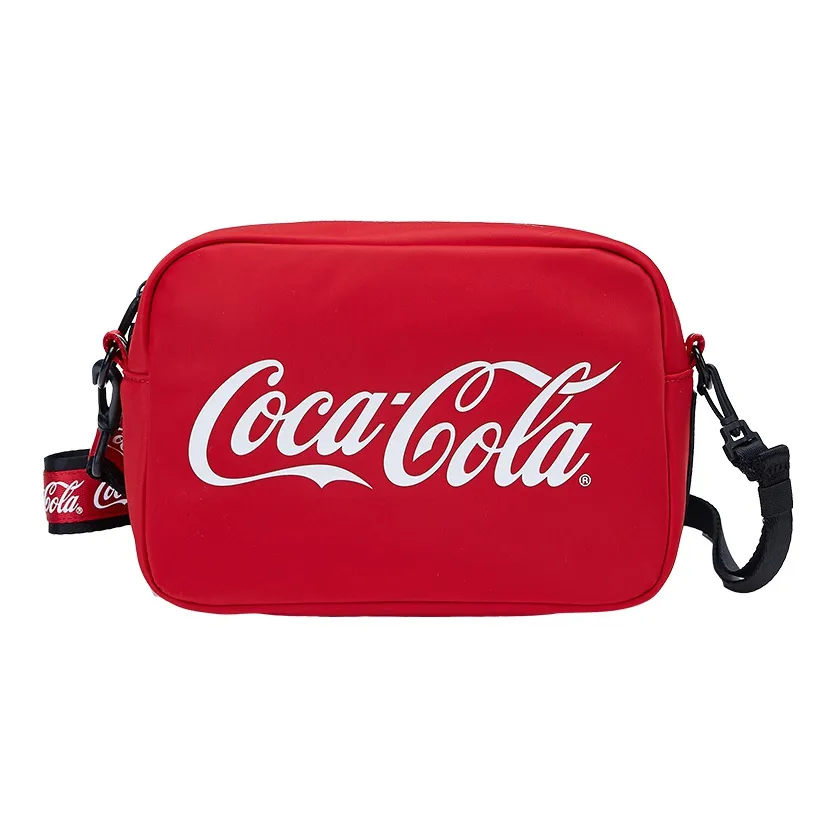 Coca Cola Нейлоновая сумка через плечо сумка на плечо унисекс красная