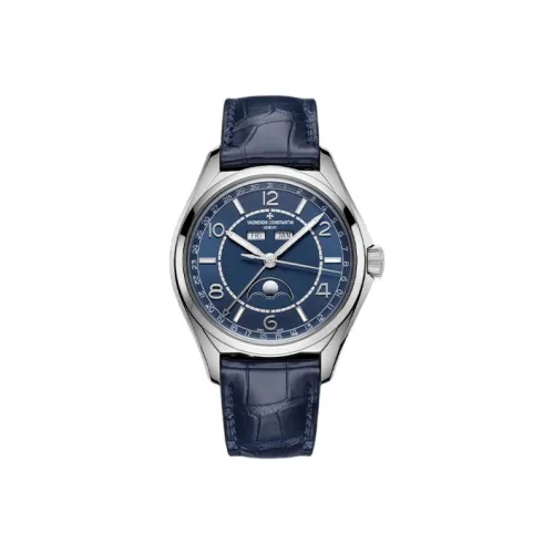 Vacheron Constantin Автоматический Механический Movement Мужские Часы Wu Lu Zhi Type Collection FIFTYSIX 40 мм Синий