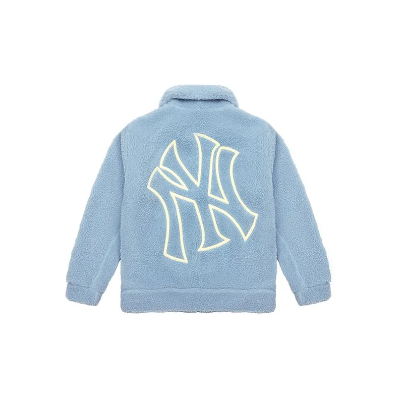 MLB Velvet Jackets Unisex Light Blue