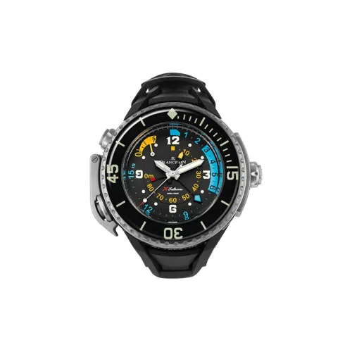 BLANCPAIN Автоматический Механический Движение Мужские FIFTY FATHOMS Часы 55,6 мм Черный