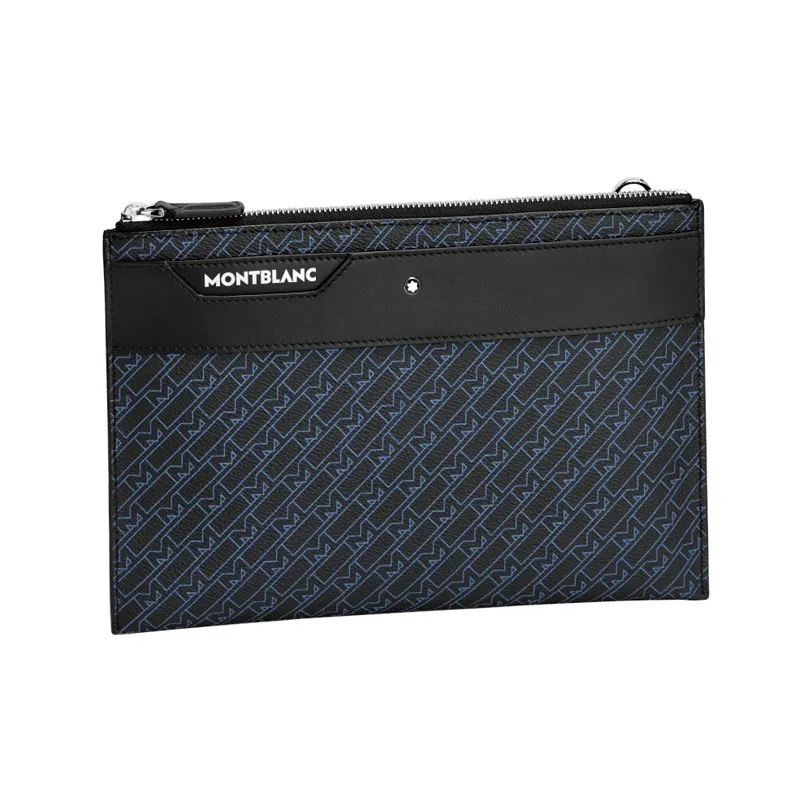 MONTBLANC M_Gram 4810 ПВХ клатч средний мужской синий