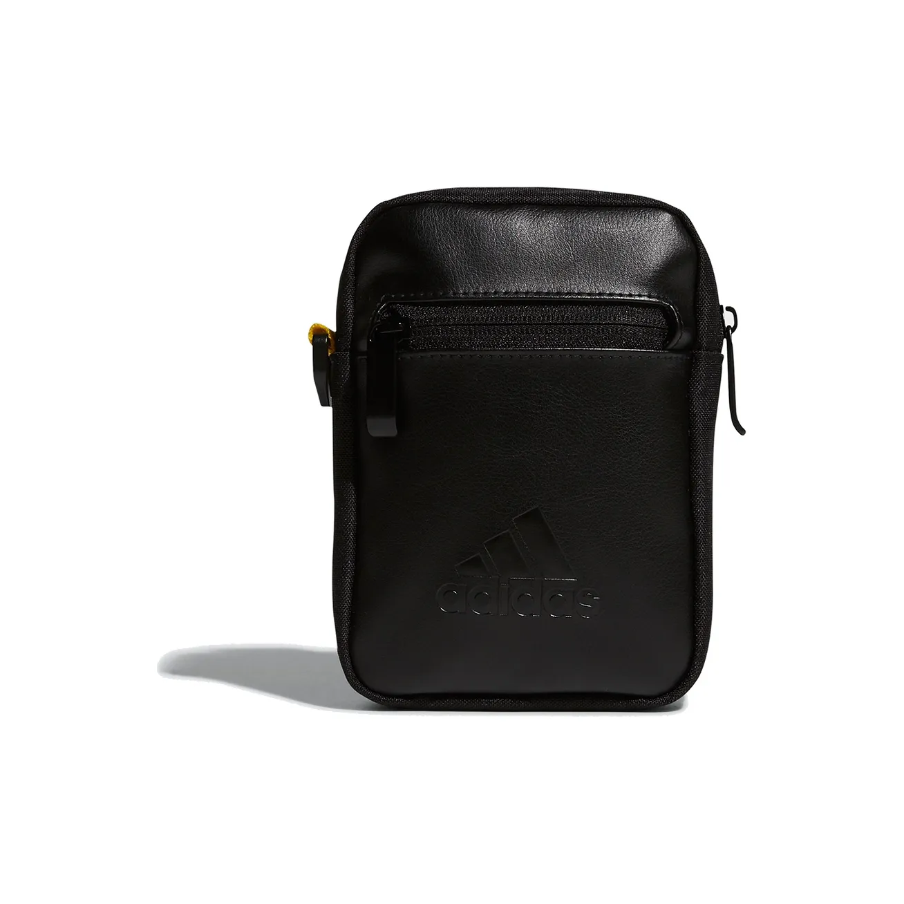 Adidas Artificial Leather Shoulder Bag Standard Unisex Black Adidas Искусственная кожа Сумка через плечо Стандартная Унисекс Черная
