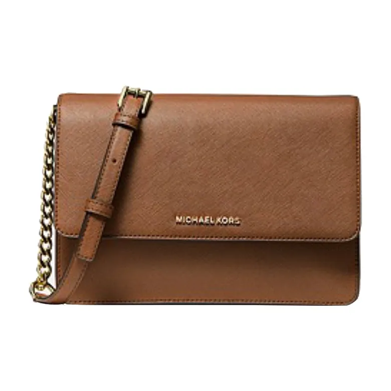 MICHAEL KORS Кожа Конверт Сумка Сумка с цепочкой Сумка через плечо Стандартная Женская Карамель