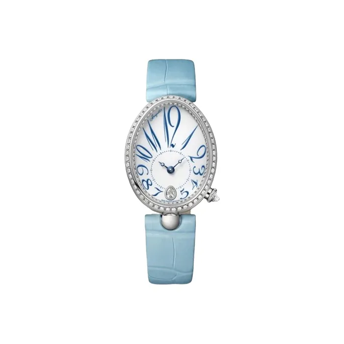 BREGUET REINE DE NAPLES Collection Automatic Mechanical Movement Women's Watch Watch 36.5*28.45mm White Dial