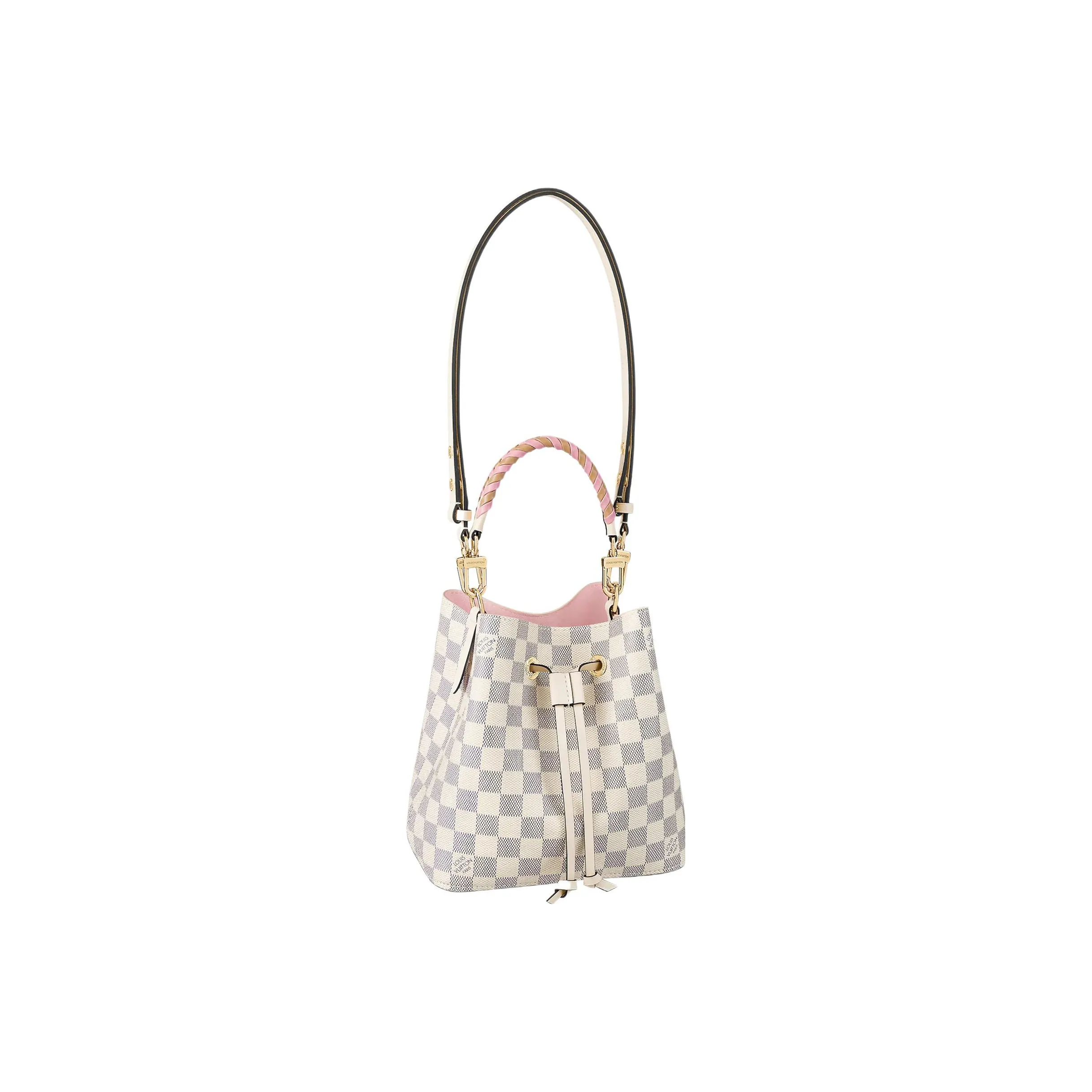 LOUIS VUITTON Neonoe Bb Damier Azur/Pink