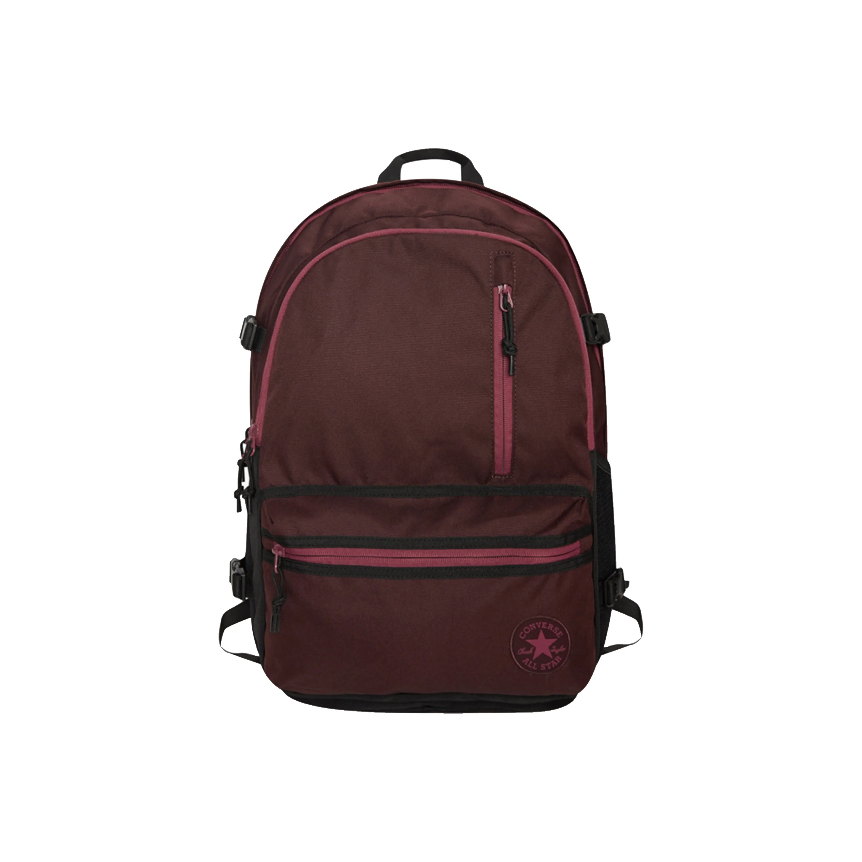 Converse Straight Edge Recycled Polyester Backpack Unisex Maroon