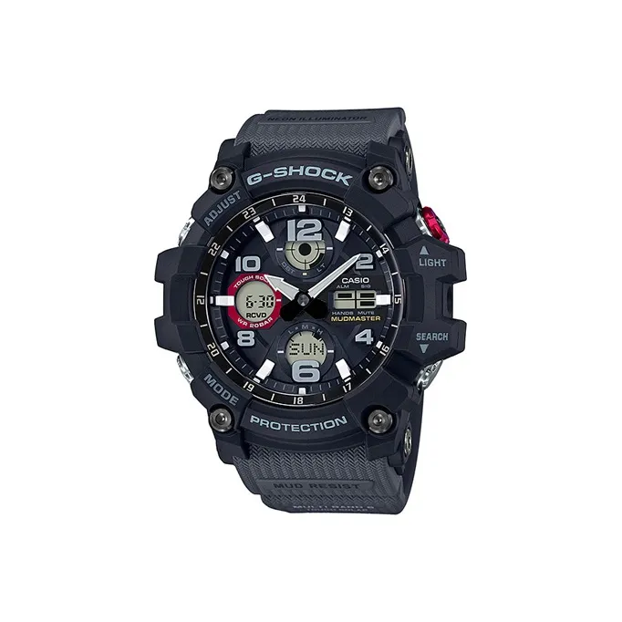 CASIO G Shock Land Collection Солнечный кварцевый механизм Смольный ремешок Часы Мужские с синим циферблатом