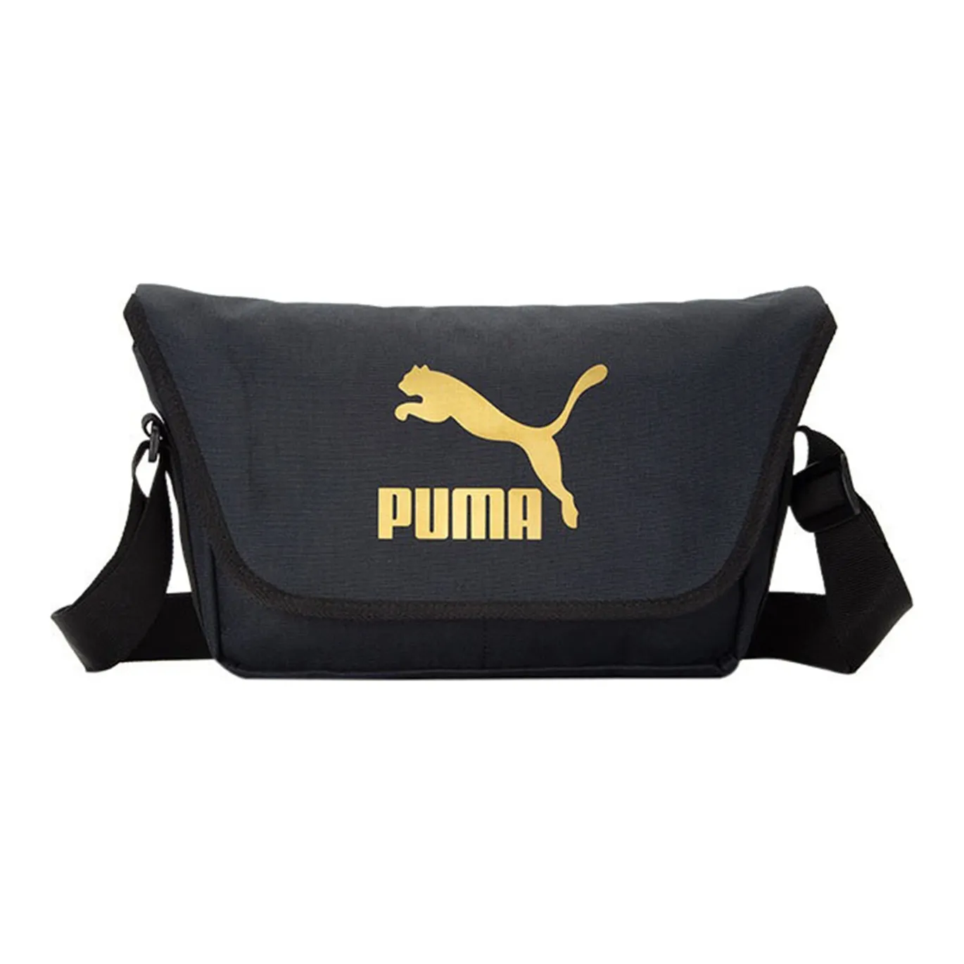 PUMA Originals Urban Polyester Shoulder Bag Crossbody Bag Mini Unisex Black