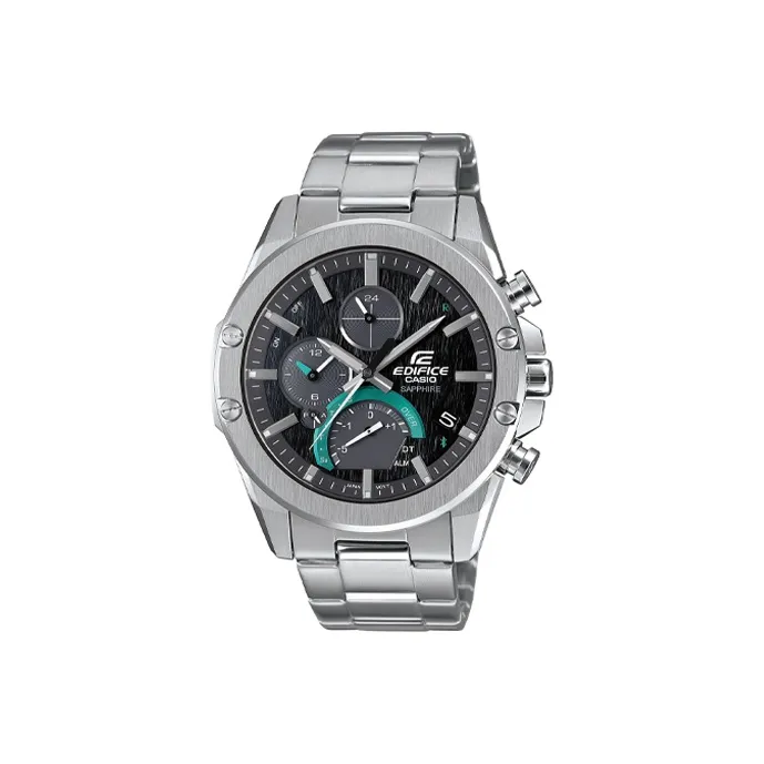 CASIO EDIFICE Кварцевый механизм Часы 49,9*45,6*8,9 мм Мужские часы Черный циферблат
