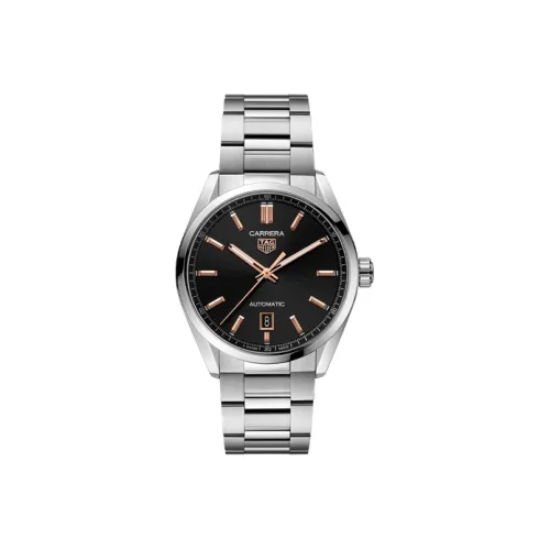 TAG HEUER Автоматический Механический Movement Мужские Carrera Collection Часы 39 мм Черные